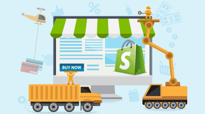 set up shopify store featured