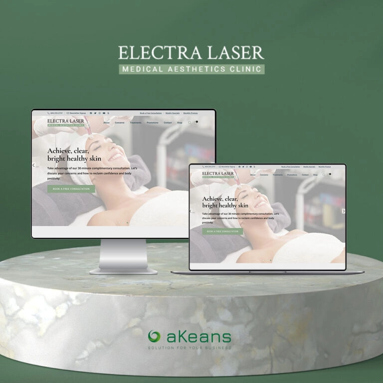 Electralaser website
